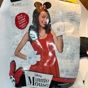 Disney Minnie Mouse White Costume Gloves
